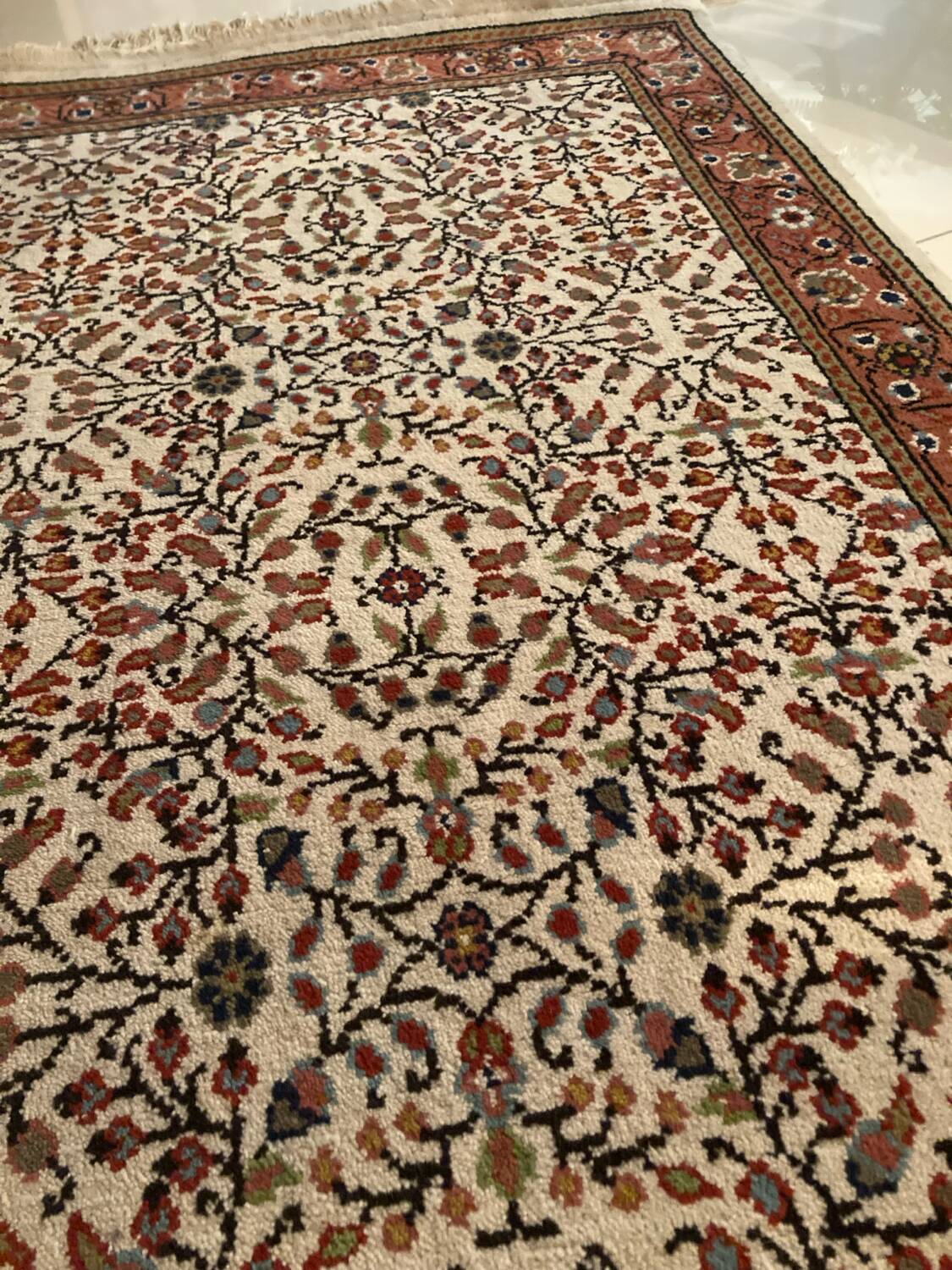Tapis Laine Tunisien noué à la main