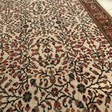 Hand-knotted Tunisian wool rug
