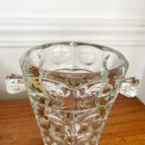 Art Deco Crystal Ice Bucket