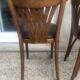 Suite de 5 chaises bistrot (assises neuves)