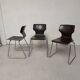 Set of 3 Pagholtz sled chairs from Flottoto