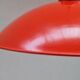 Enamelled sheet metal pendant light