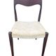 Pair of Scandinavian teak chairs