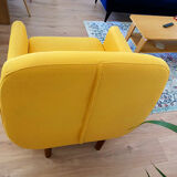 Fauteuil jaune miliboo