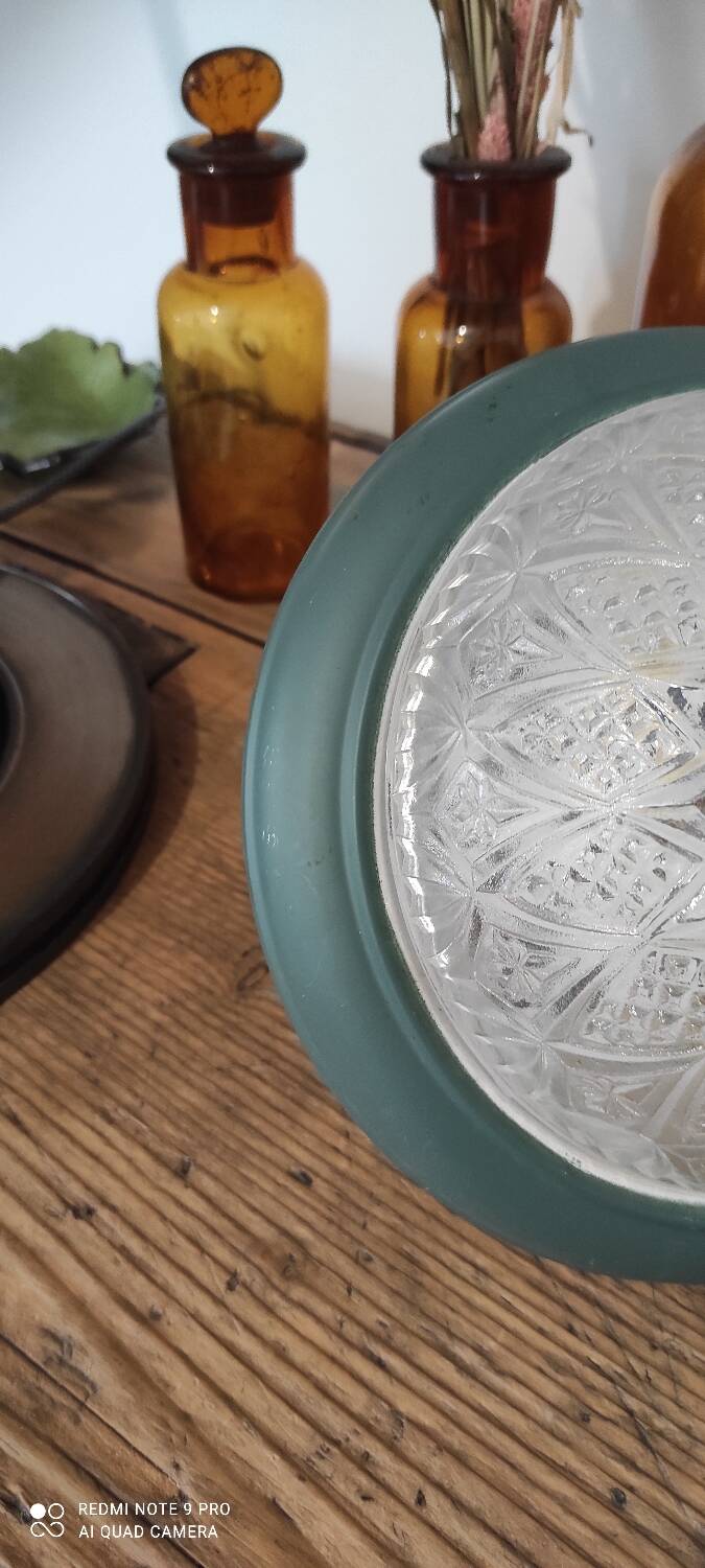 Wall light, ceiling light Glass Retro