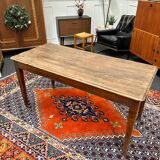 Weathered farm table
