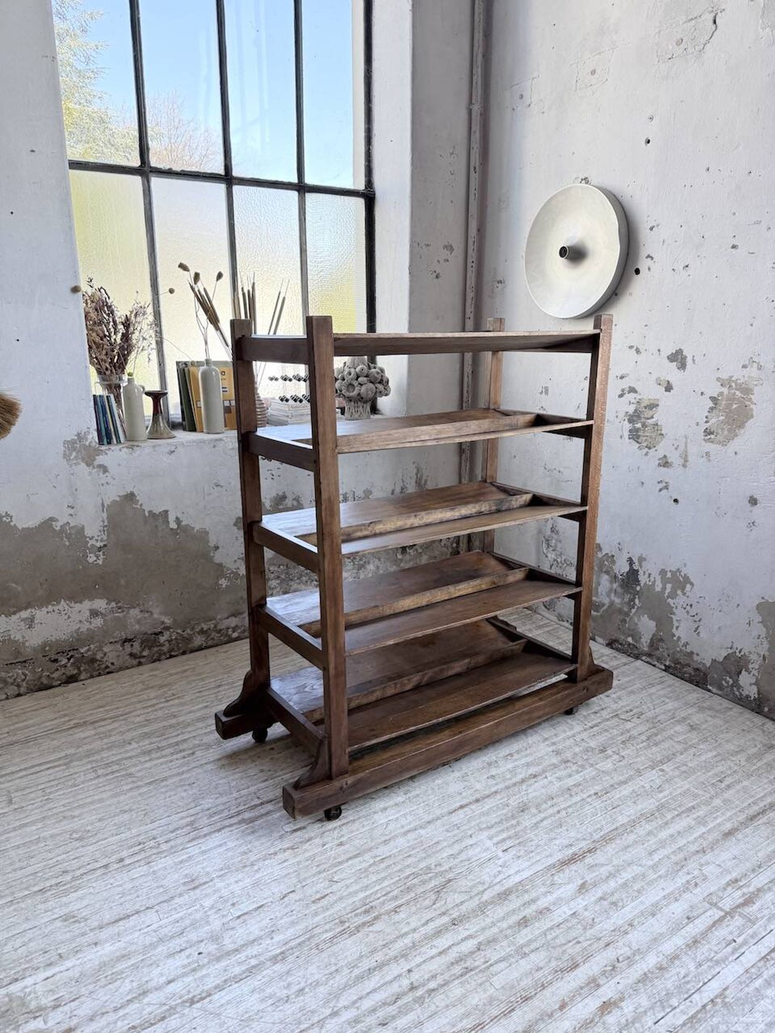 Old bakery shelf from the 1950s.