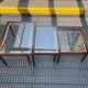 Metal pull-out coffee tables