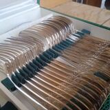 48-piece vintage silver-plated cutlery set