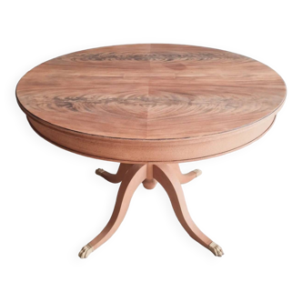 Table ronde bois avec rallonges