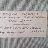 Étang près de citeaux (côte d'or)