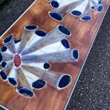 Vintage ceramic coffee table 60s