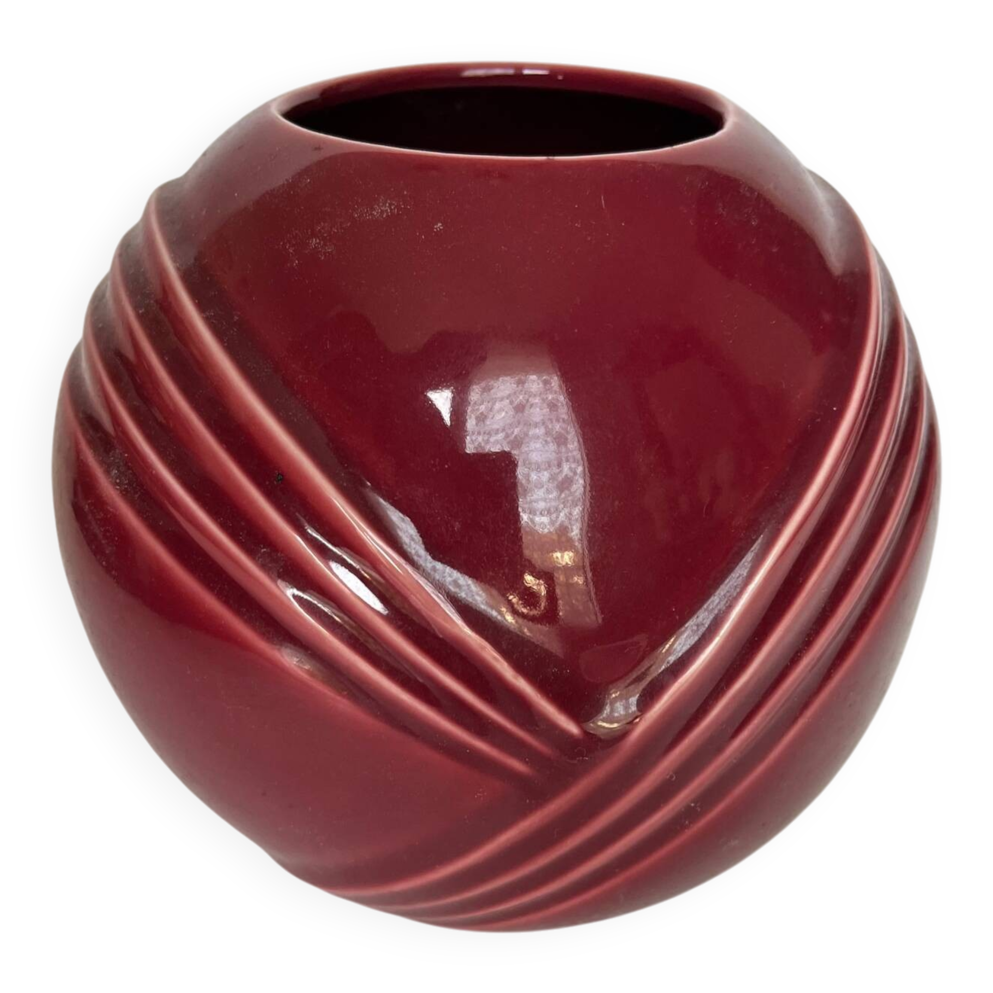 Vase boule art déco