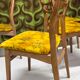 Lot de 4 chaises Scandinave 1970 Mid Century