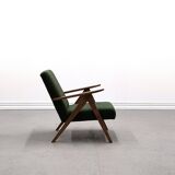 Mid Century Easy Chair Model B - 310 Var in Light Green Buckle