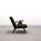 Mid Century Easy Chair Model B - 310 Var in Light Green Buckle