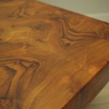 Walnut coffee table, Danish design, 1960s, production: Denmark