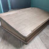 Vintage wood desk office writer