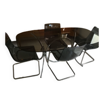 Dining room table with chairs