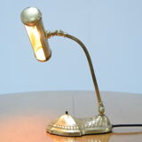 Art deco adjustable table lamp, 1930‘s.
