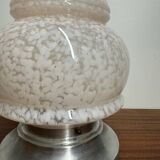 Ceiling light or glass lamp from Clichy Art Deco