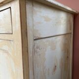 Parisian buffet with white beige patina