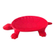 Turtle pocket emptier in enameled red cast iron by Castirone France
