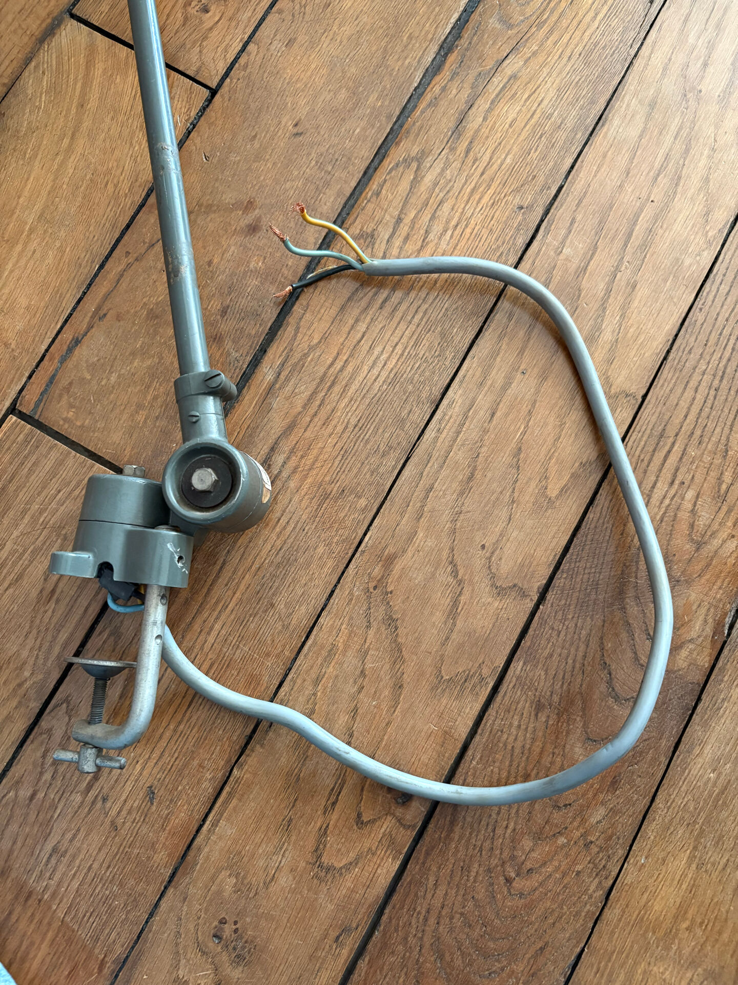 Industrial lamp architect workshop SANFIL Paris 1950