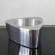 Large Candle Holder / Vintage Photophore IKEA Brushed Aluminium 90s