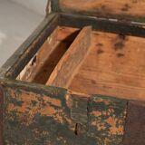 Antique chest with green patina (c.1900)