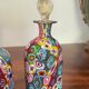Flacons millefiori Murano vintage