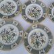 8 dessert plates Sarreguemines model Montmorency