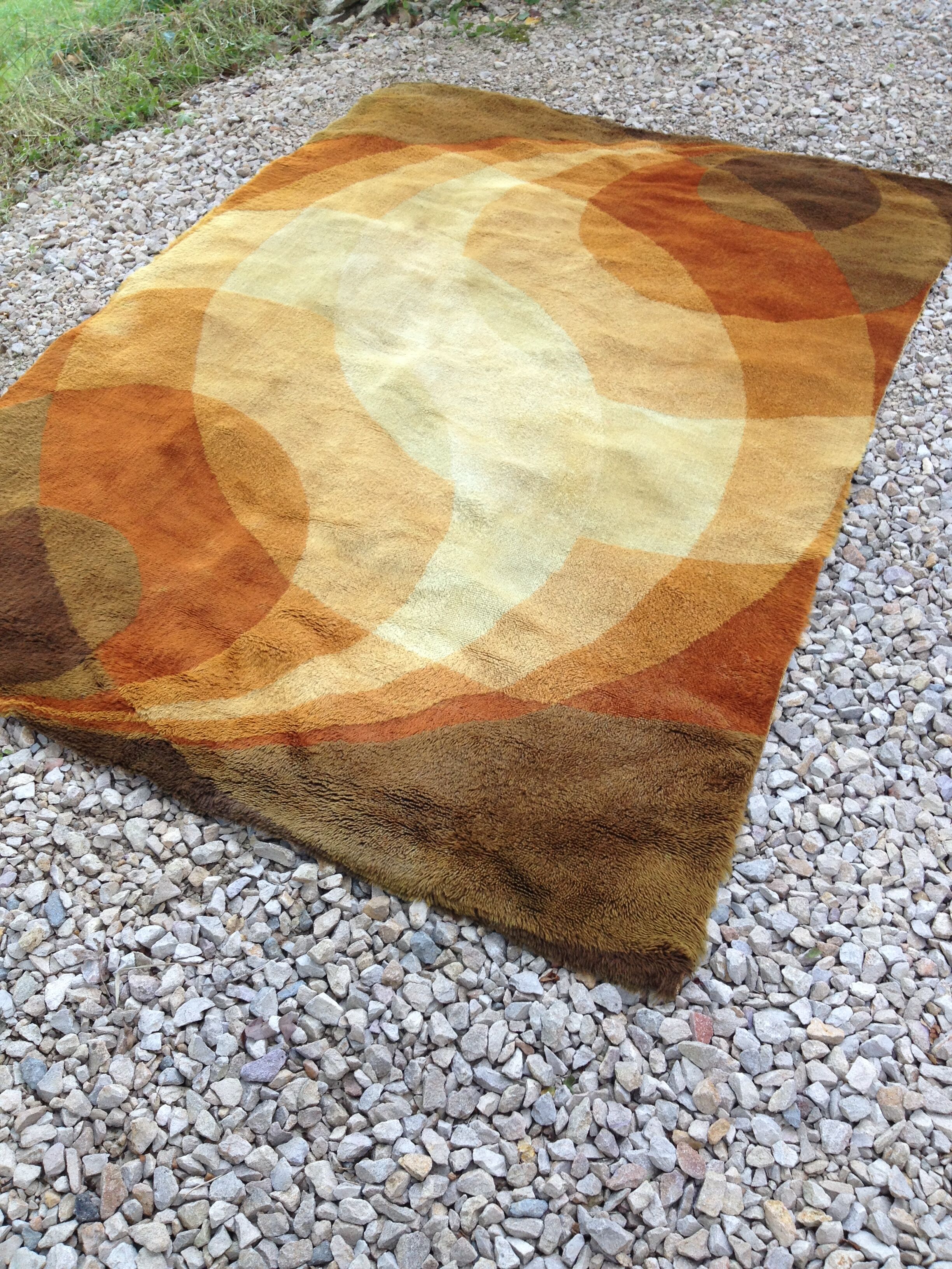1970s vintage rug Netherlands