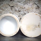 Bottles in white ceramic
