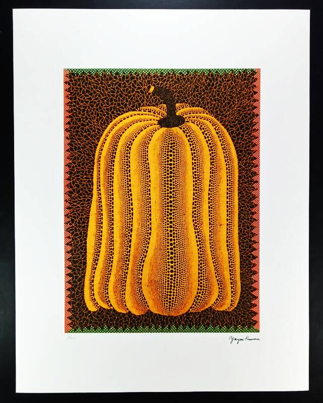 Lithographie en édition limitée d'après Yayoi Kusama