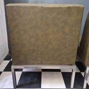 Ensemble suite de 3 chauffeuses fauteuils Vintage