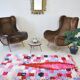 Tapis boucherouite 90x180cm