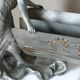 Art nouveau letter holder by Elsie Ward Hering