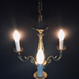Lustre bronze 3 lumières