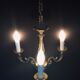 Bronze chandelier 3 lights