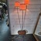 1950s/60s tripod floor lamp with 3 lights.