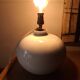 Limoges porcelain ball lamp base from the 60s and 70s