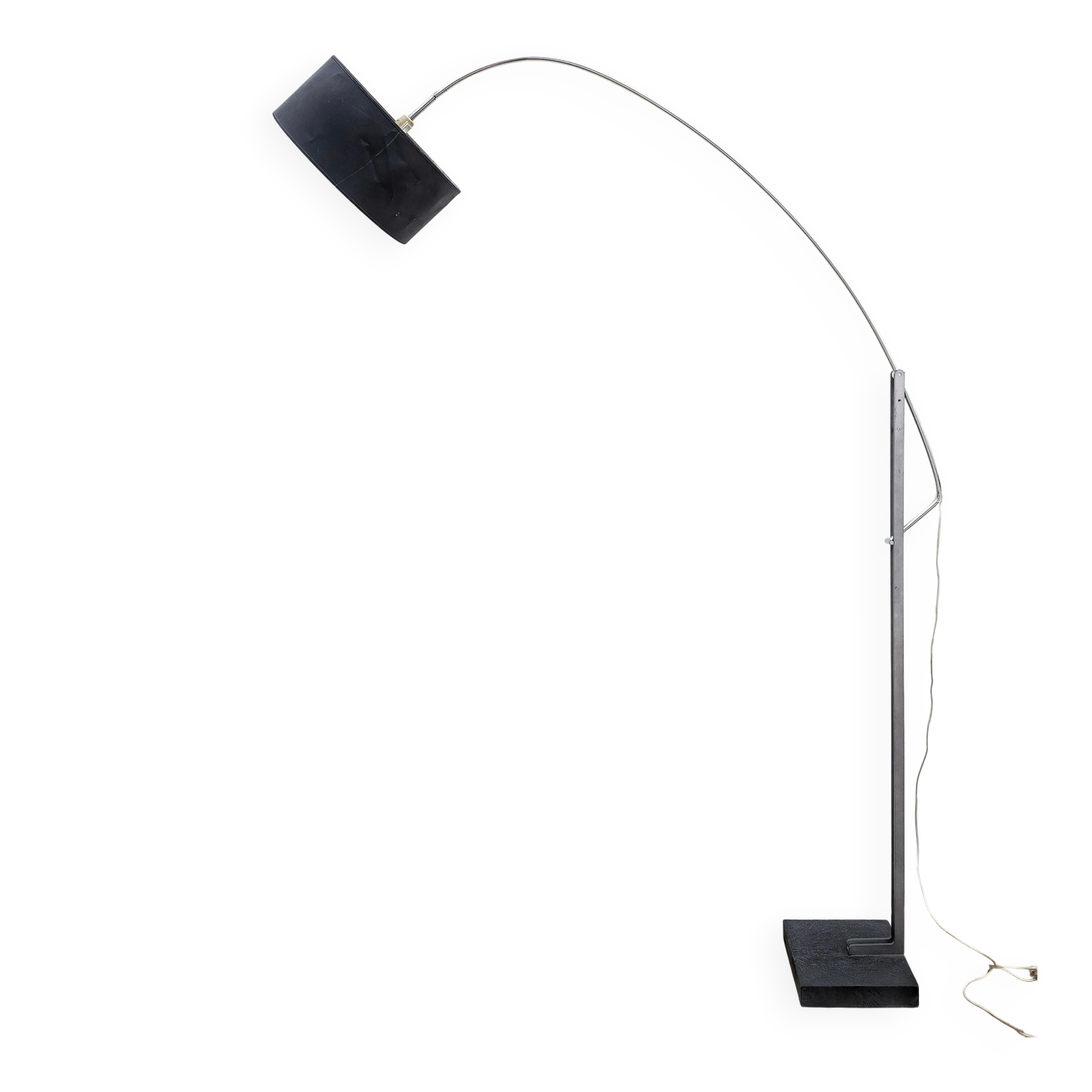 Adjustable floor lamp, postmodern, Ligne Roset model Mama.