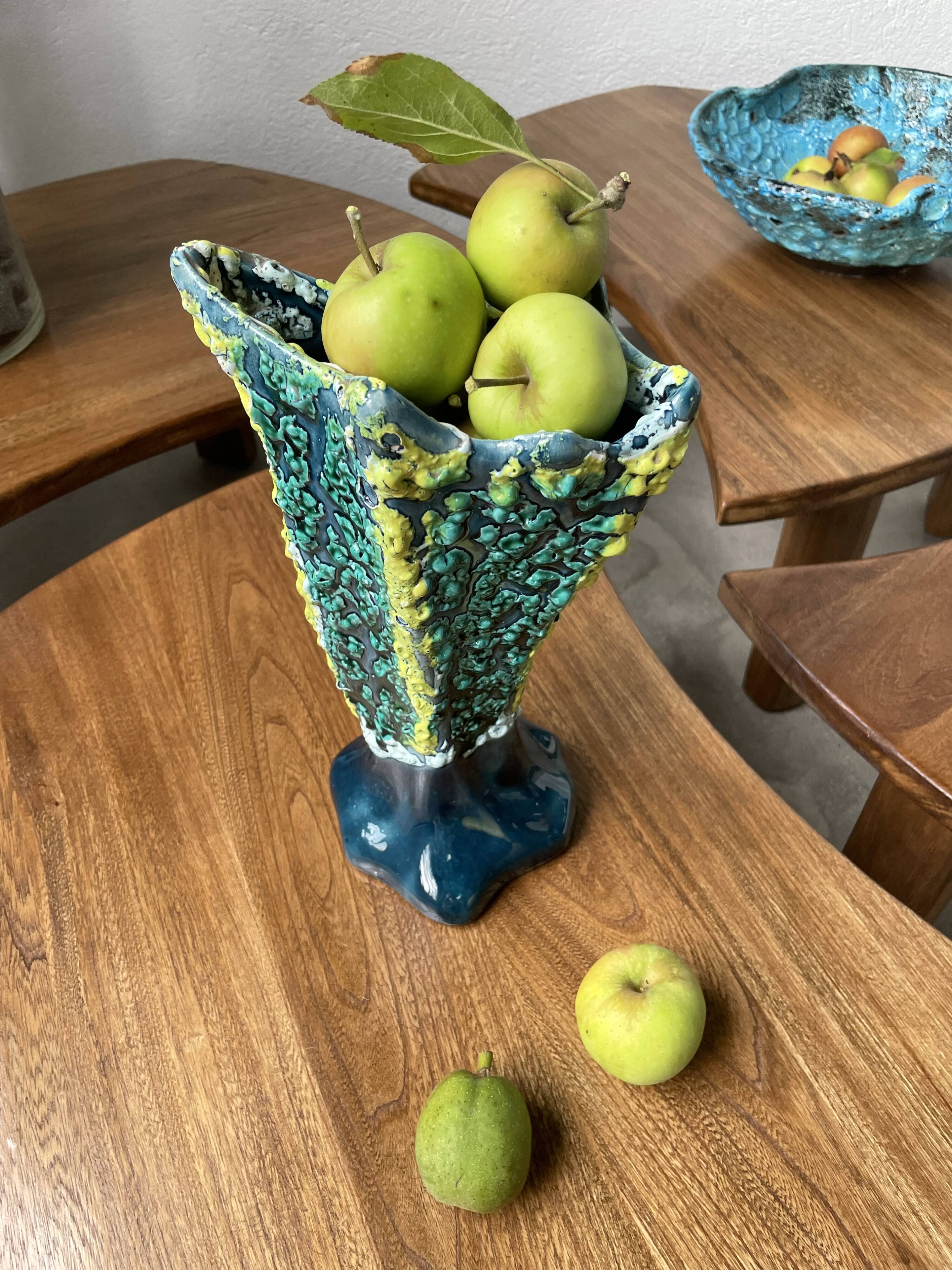 Vallauris fatlava vase