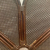 Rattan headboard and canning