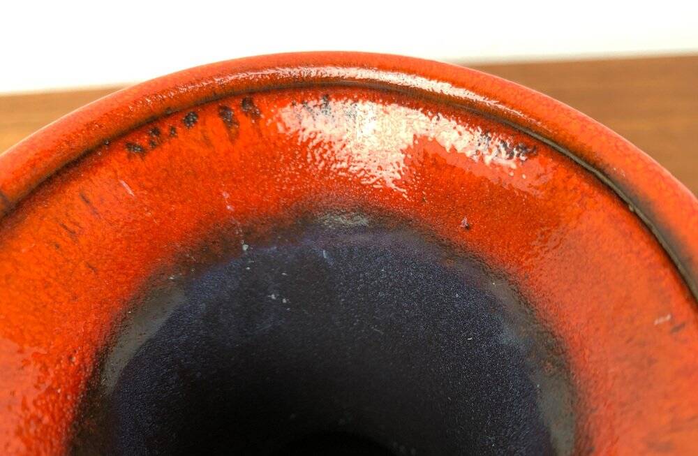 Vintage Ceramic Vase West German WGP by Jasba, 1970s