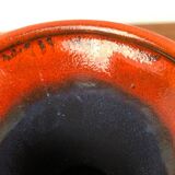 Vintage Ceramic Vase West German WGP by Jasba, 1970s