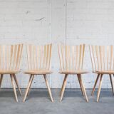 Lot de 4 chaises de salon mikado par Foersom & Hiort-Lorenzen pour Fredericia, 1999