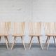 Set of 4 chairs salon mikado by Foersom & Hiort-Lorenzen for Fredericia, 1999