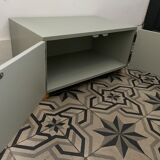 Antique low furniture restyled on wheels
